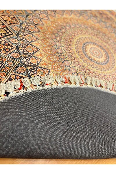 MEVLANA BAZAAR Mandala Desenli 200 X 200 Baskı Halı