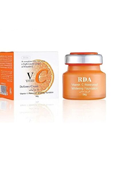 RDA Waterproof Foundation Cream with Vitamin C by RDA, 50g