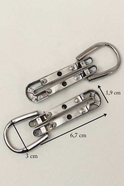 ERDAL DERİCİLİK Μεταλλικό Αξεσουάρ 2 Τεμάχια