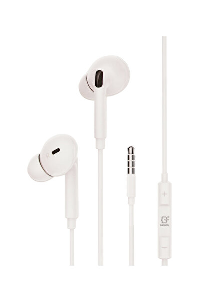 BASKIN Wired Audio Headphones EA-006, Microphone, 3.5mm Jack connector, Contr...