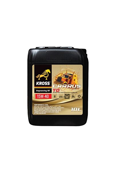 KROSS CARRUS TD 15W40 ΛΑΔΙ ΚΙΝΗΤΗΡΑ - 10Λ