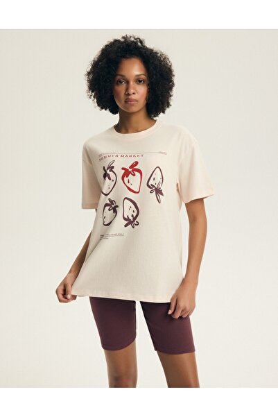 Henderson Women's Summer Pajamas Set T-Shirt & Biker Shorts with Minimalistic...