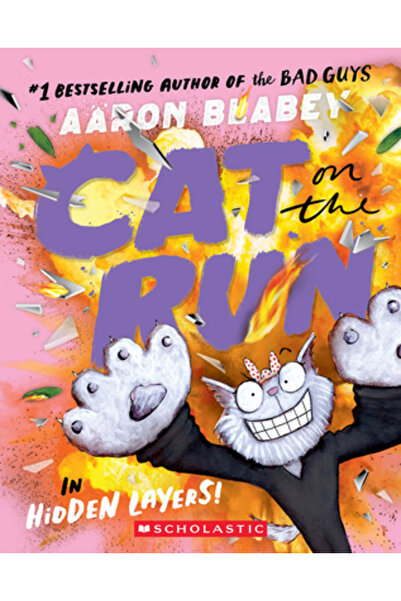 Scholastic Pisica în fugă în straturi ascunse! (Pisica în fugă #3)