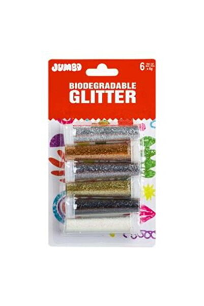 SHOPIENS Sclipici colorat pentru creații 6 g - 6 buc