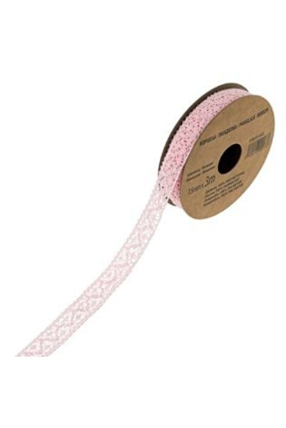 SHOPIENS Pink Lace Ribbon 3 m x 15 mm