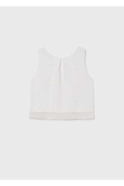 MAYORAL Girl's Embroidered Blouse