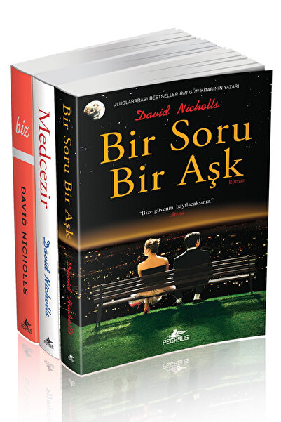Pegasus Yayınları David Nicholls 3 Kitap Seti – Bir Soru Bir Aşk, Medcezir, B...