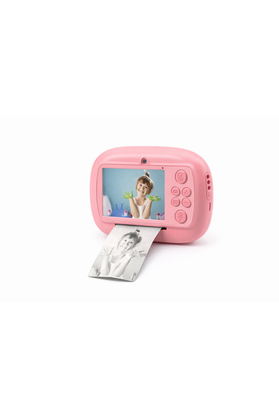 OEM Instant Digital Camera for Kids, LCD Screen, Photo and Video, for Kids, Pink