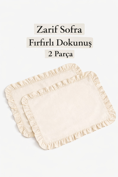 SADEN HOME KETEN FIRFIRLI AMRERİKAN SERVİS SUPLA 35X40CM