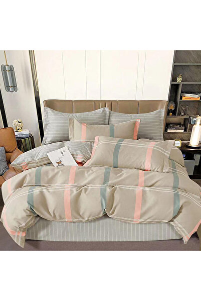 OEM Duvet Cover Set for double bed 2 people, 6 pieces, JHN, Finet, DREAM-2318