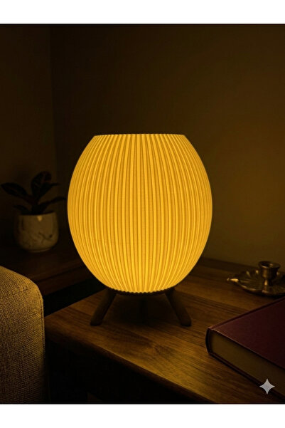 AKT Dekoratif Mini Lambader Modern Masaüstü Lambası Estetik Işıklı Led Tealig...