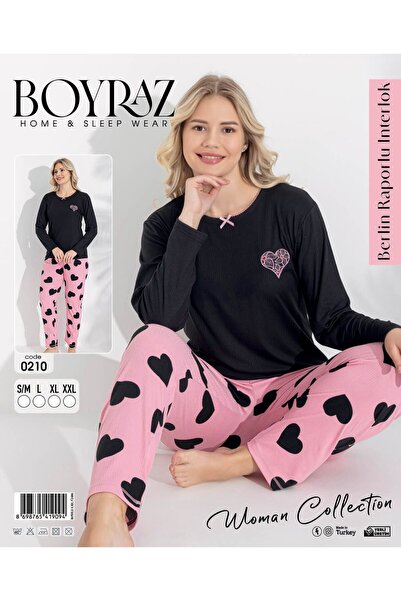 BOYRAZ COMFY3 0210 BERLIN REPORTED INTERLOCK PYJAMA SET