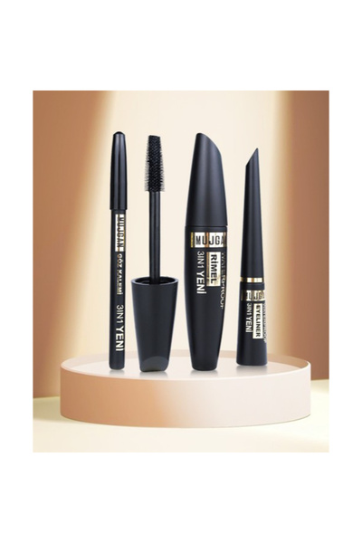 RiverWorld River World Kalem Mascara Eyeliner Σετ Μακιγιάζ Ματιών Τρία σε Ένα