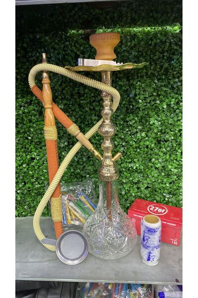 Oniksa Kilitli Kahveci Takımı Kömür Sipsi Lüle Maşa Lüle Tası Set Halinde