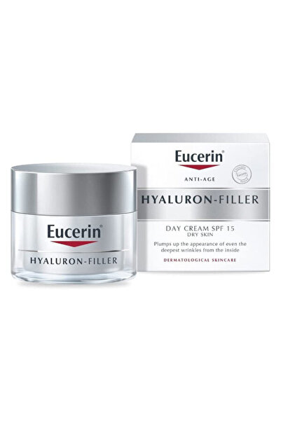 Eucerin كريم هيالورون فيلر النهاري مع عامل حماية من الشمس 15، 50 مل