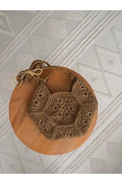 Marjına handmade El emeği hasır çanta