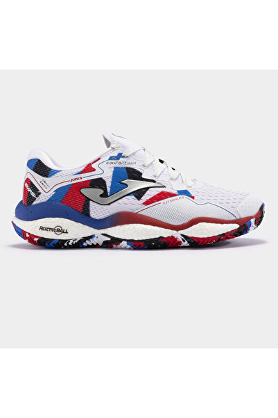 Joma Smash Men 2416 White Royal Red Walking-Running Shoes