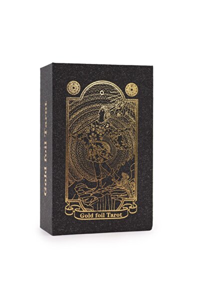 AW Gifts Gold Foil Tarot Gift Set and Brochure