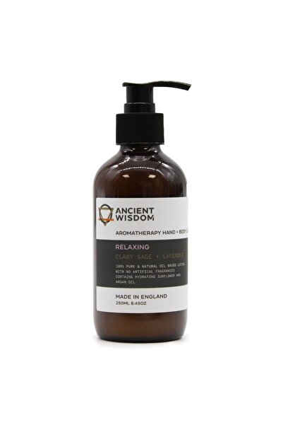 AW Gifts Loțiune de mâini și corp cu salvie și lavandă 250 ml