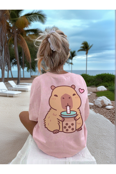 Velostra Capibara pentru fete cu imprimeu supradimensionat Confortabil pentru...