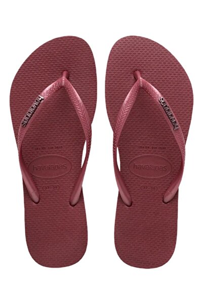 Havaianas Burgundy Women's Flip Flops Slipper