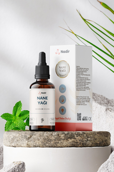 Nadir Kimya Nane Yağı 10 ml – %100 Doğal – Ferahlatıcı Uçucu Yağ – Aromaterapi & Kişisel Bakım