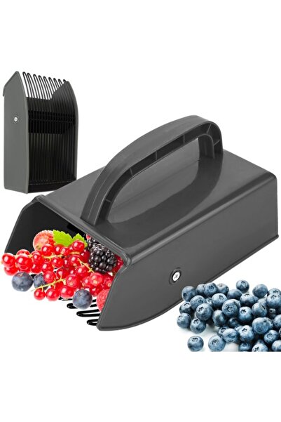 zola Manual blueberry and cranberry berry picker, iron and ABS, 22 x 12 x 14 ...