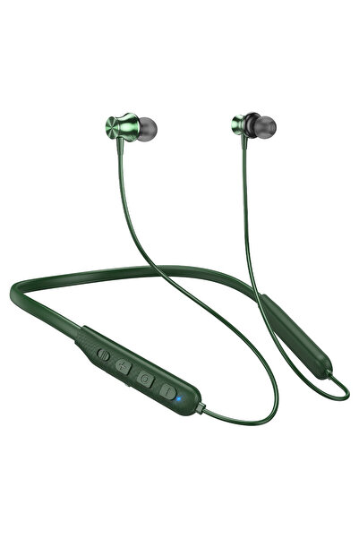 Hoco Casti Wireless In Ear ES64, Bluetooth 5.3, 200mAh, Neck-Mount, Verde inchis