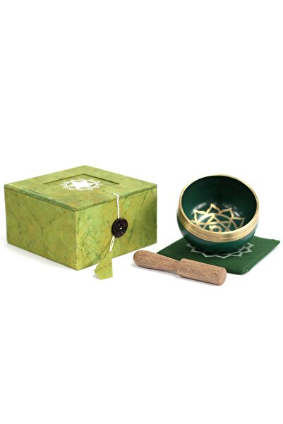 AW Gifts Set Bol tibetan Chakra - Inimă