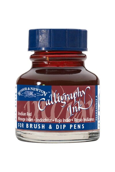 Winsor Newton Winsor & Newton Calligraphy Ink Kaligrafi Mürekkebi 30ml Sepia 609