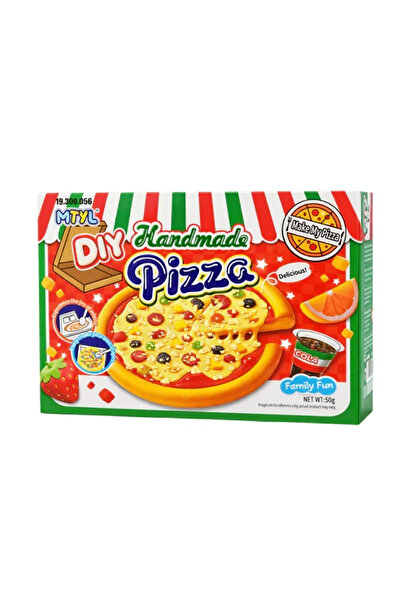 MTYL مجموعة صنع حلوى البيتزا يدويًا 50 جرام - صمم بيتزتك بنفسك! 🍕 🥤 ✨