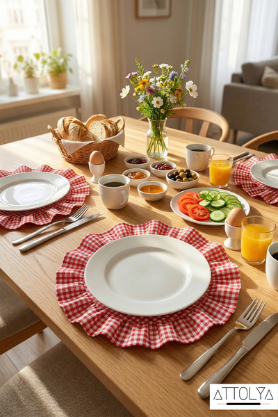 Attolya Supla, Ruffled Placemat