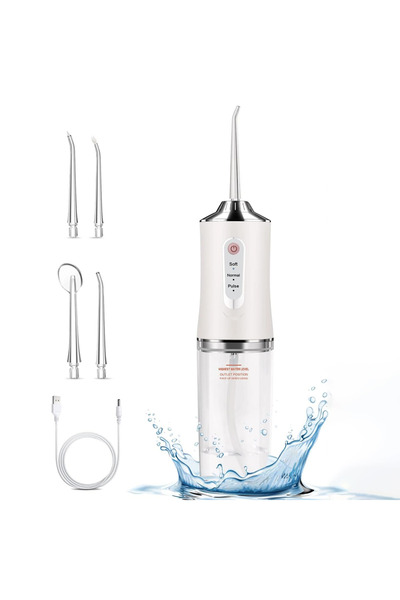 zola Irigator bucal si oral, 4 duze, 3 moduri, rotire 360 grade, incarcare US...