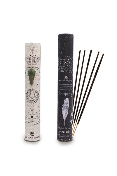 AW Gifts Tămâie Vrăjitoarea Antică - Prosperitate - cu pendul din Aventurin