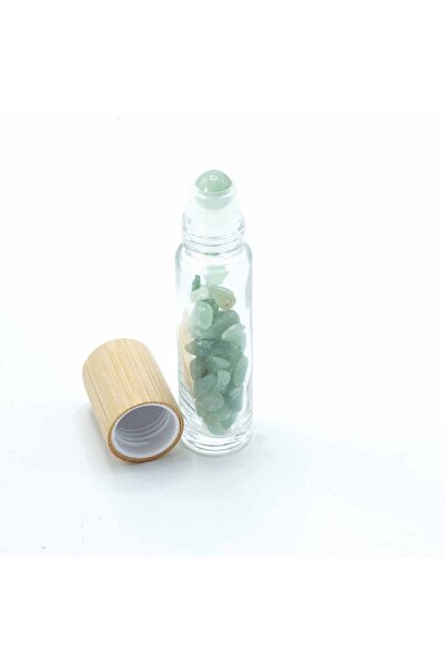 AW Gifts Sticluță cu rolă, cu ulei esențial și pietre prețioase - Aventurin