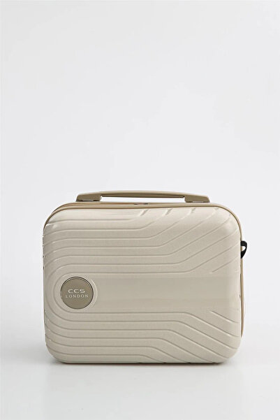 ÇÇS مكياج بولي بروبيلين أبيض اللون حقيبة سي 5240