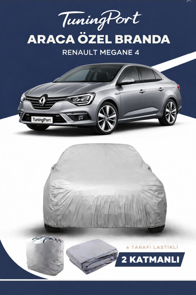 TuningPort Renault Megane 4 Uyumlu Lüks Kalite Oto Araba Brandası