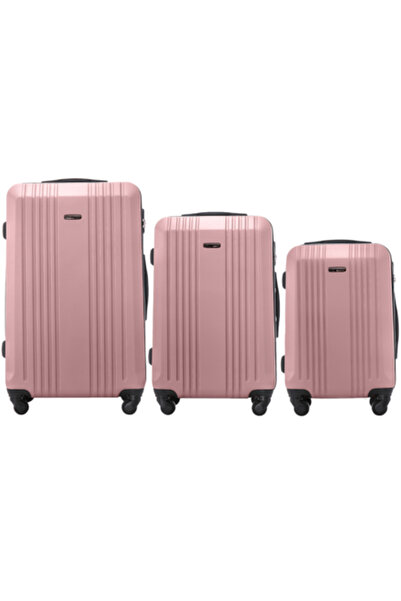 wings Set 3 Pieces, ABS+ Luggage S/M/L, 38/63/97L