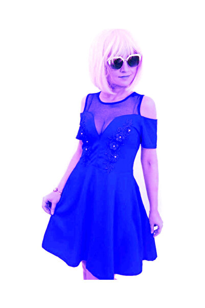 OEM Dress Sukienka B025 B color blue