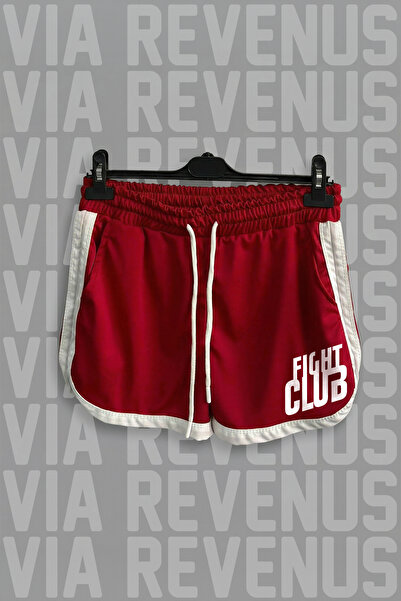 Vordevia Fight Club Printed with Side Stripes Piped Detail Women's Sports Run...