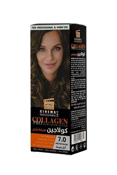 NITRO CANADA صبغة شعر الكولاجين أشقر متوسط 7.0