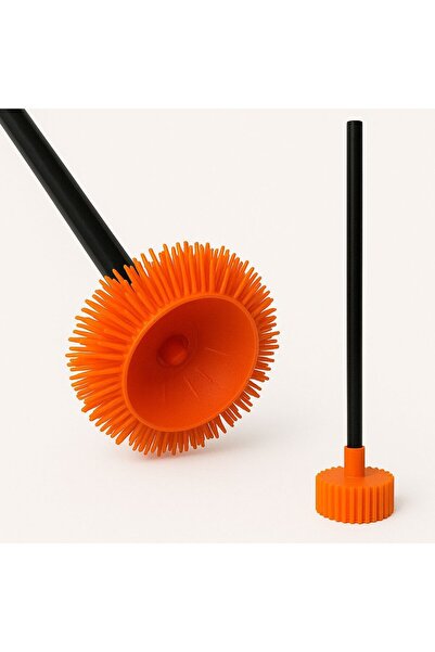 Saule 120 Cm Saplı Soba Borusu Ve Baca Temizleme Fırçası +Şömine,Kalorifer Ve...