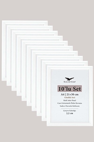 Raven Art Studio SET DE 10- bucăți - A4 - 21cm x 30cm ușor Panou din spate di...