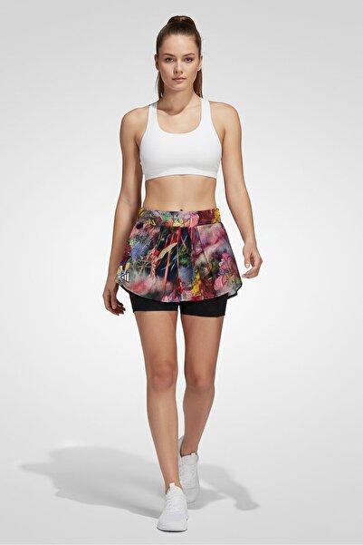 adidas Women Slim Fit Outdoor Skort, Multicolor