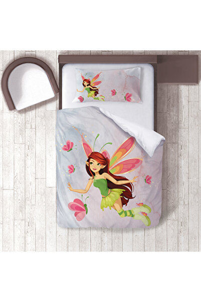 instababyrooms Children's Room Cotton Lu Duvet Cover Set Bed Sheet Sız Peri N...