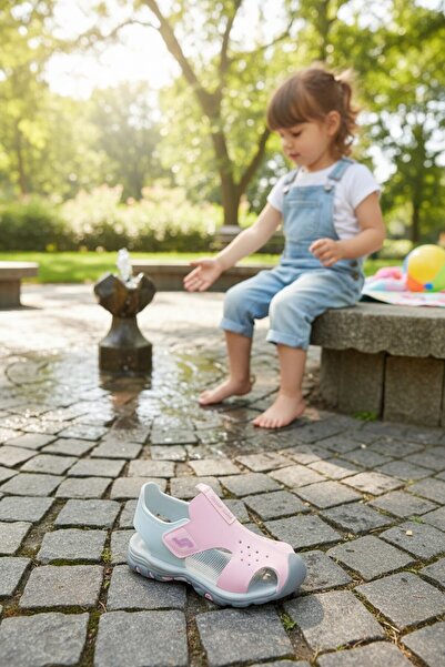 enoch مقاوم للماء تفاصيل عن الأحذية ذات المقدمة المغلقة و حذاء بنعل مانع للان...