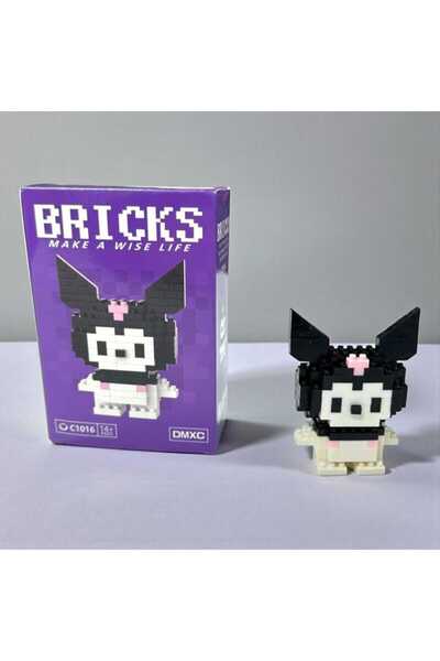 BTİCARET Bricks Kuromi Karakter Figürü Mini Yapı Blok Seti – Sanrio Koleksiyo...