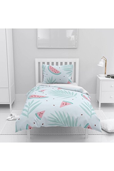 instababyrooms غرفة الأطفال قطن لـ طقم غطاء لحاف ملاءة سرير سيز فروت آند بلاستيك