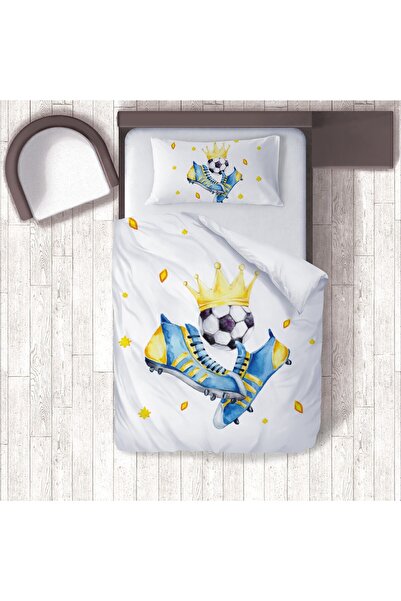 instababyrooms غرفة الأطفال قطن لو طقم غطاء لحاف ملاءة سرير سيز فوتبول كينج