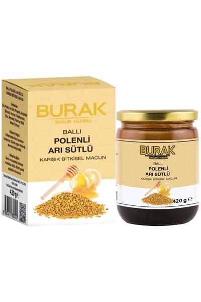 Burak Sağlık Herbal Bal polen arısütlü macun